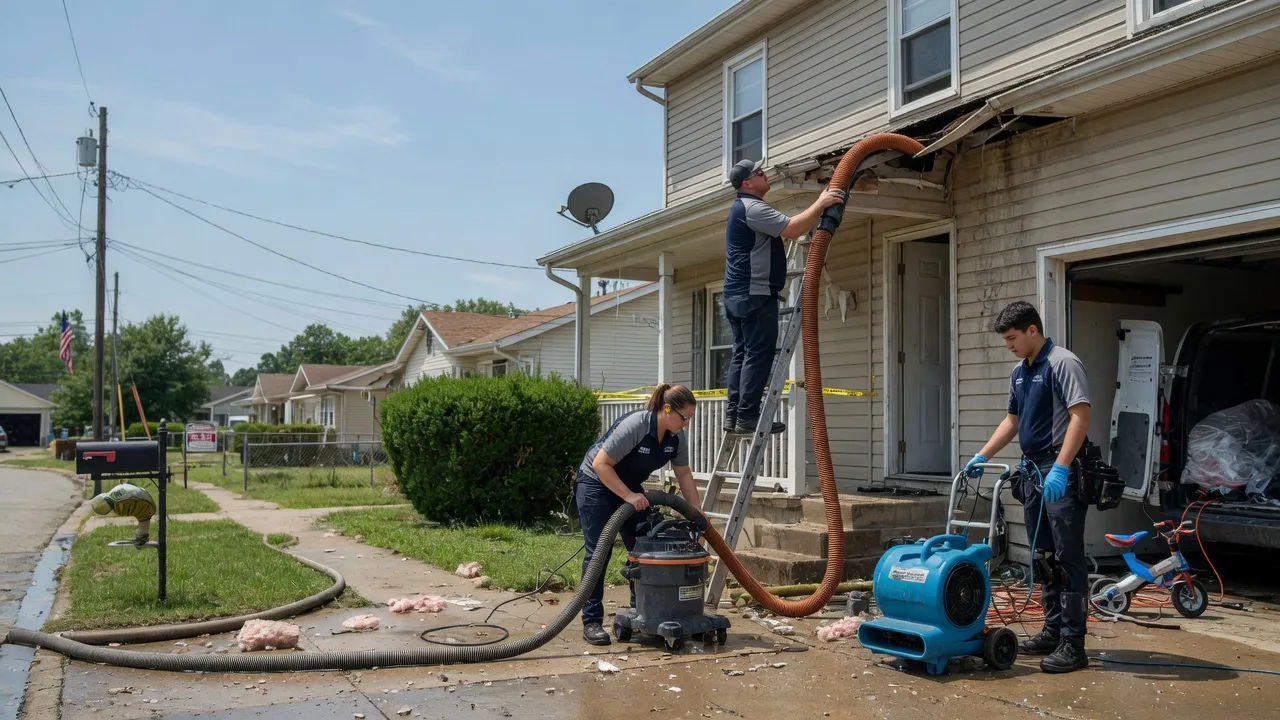 Water Damage Restoration in Saint David, IL near me
